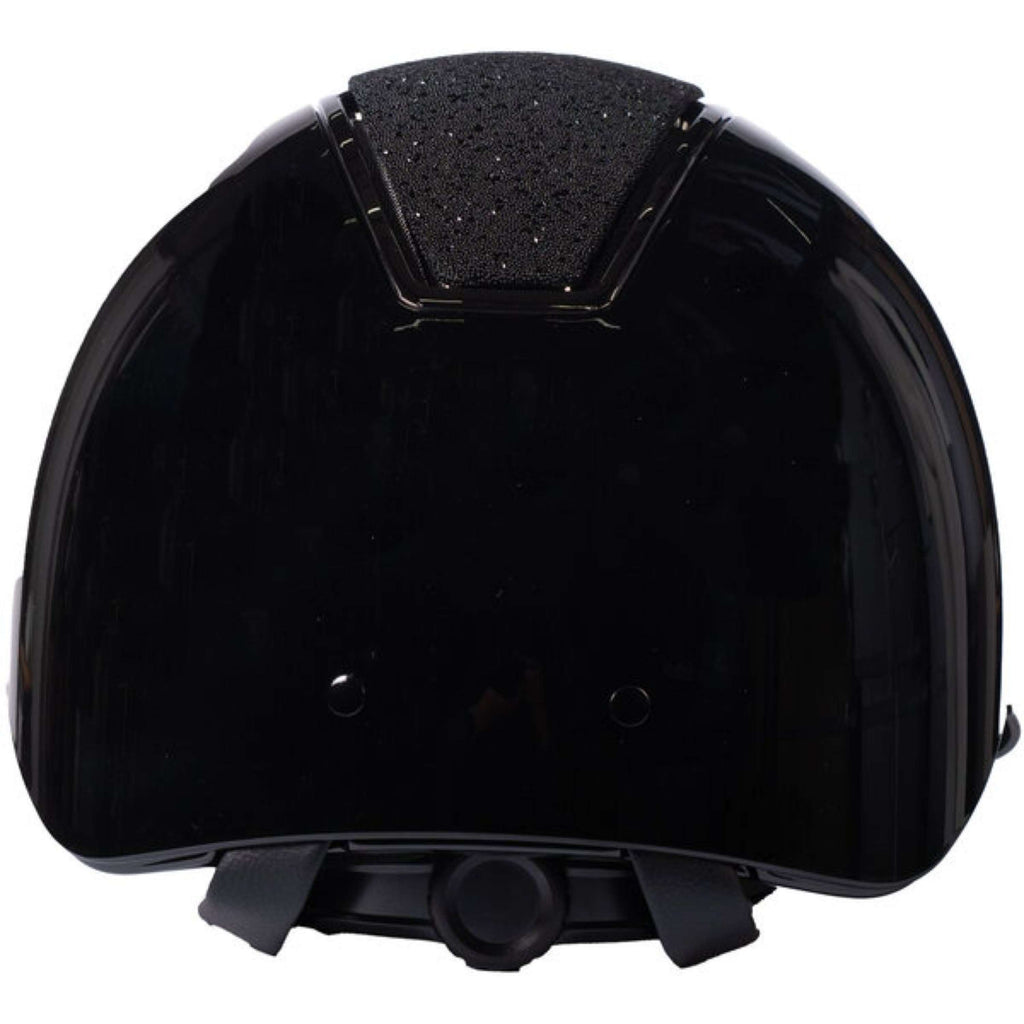 HKM Reithelm Lady Shield Brillant Schwarz/Silber