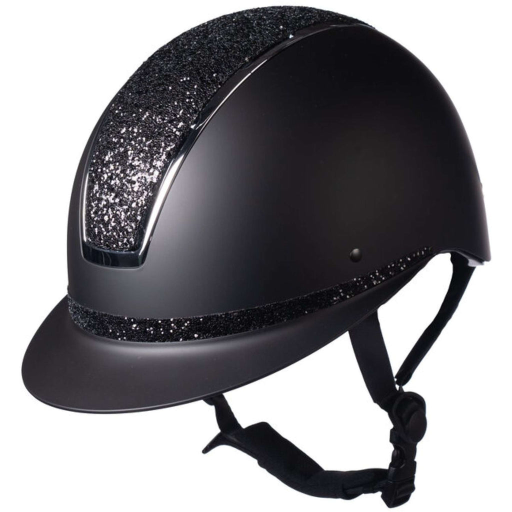 HKM Reithelm Lady Shield Elegant Schwarz/Silber