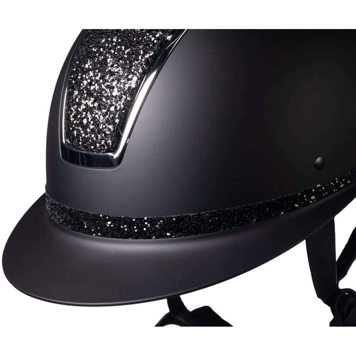HKM Reithelm Lady Shield Elegant Schwarz/Silber