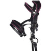 HKM Hobby Horsing Zaum Schwarz/Rosa