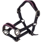 HKM Hobby Horsing Lederhalfter Schwarz/Rosa