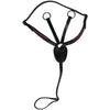 HKM Hobby Horsing Martingal Schwarz/Rosa