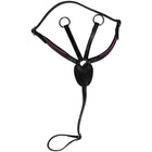 HKM Hobby Horsing Martingal Schwarz/Rosa