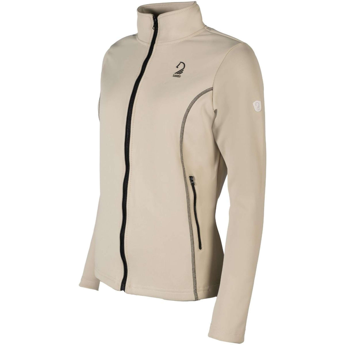 Lauria Garrelli Fleecejacke Limone Grau/Beige