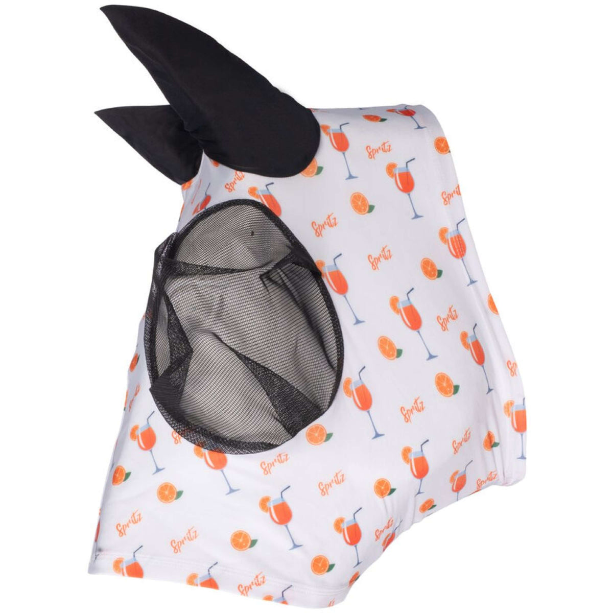 HKM Fliegenmaske Splash Orange