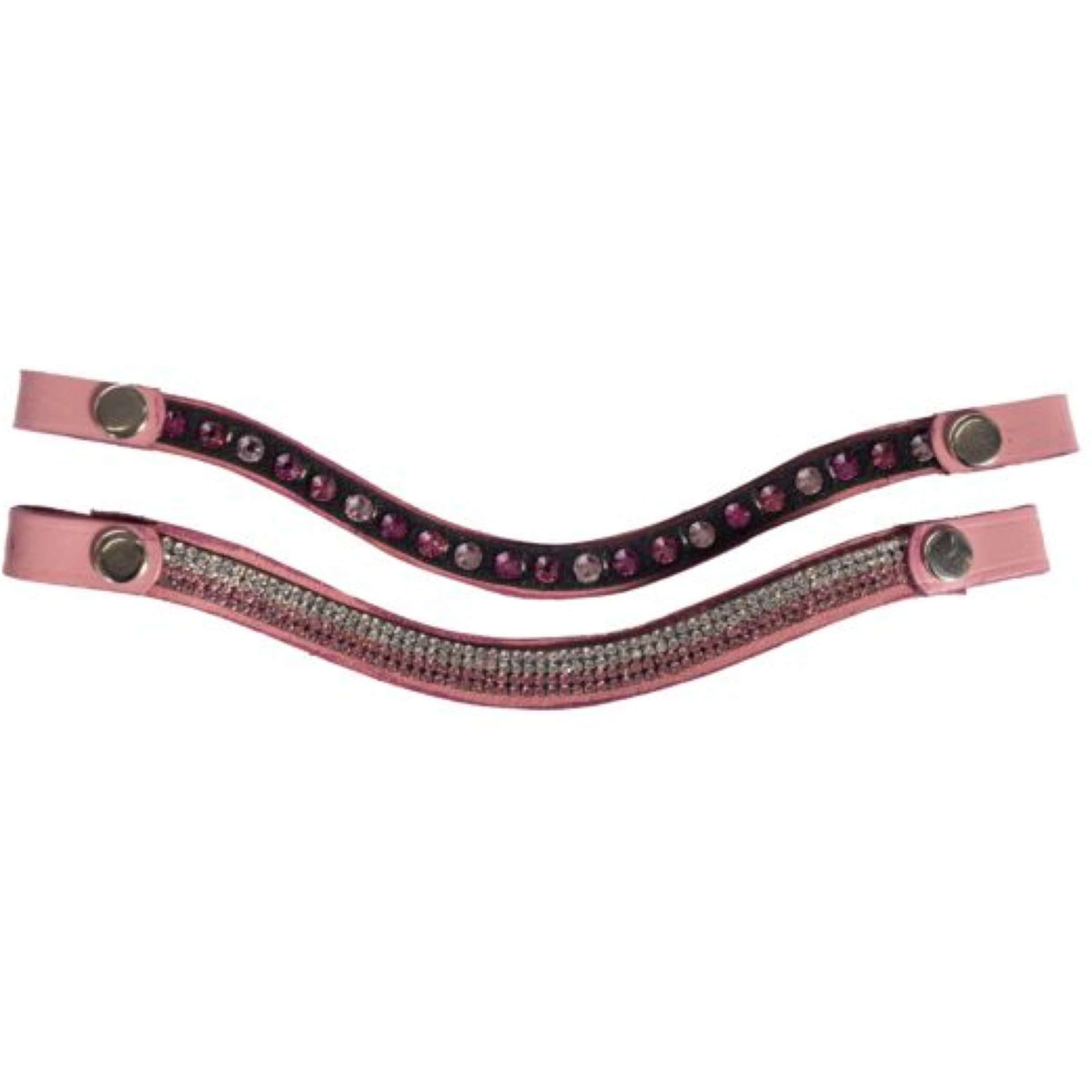 HKM Hobby Horsing Trensenzaum Leather Rosa