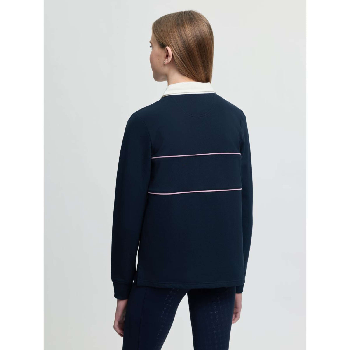 LeMieux Rugbyshirt Young Rider Riley Navy