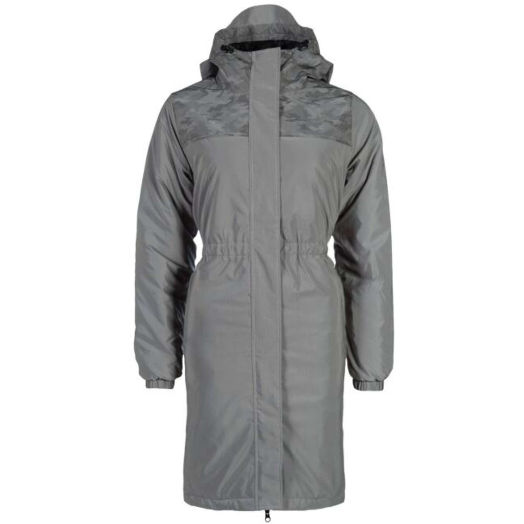 HKM Lange Regenjacke Washington Grau/Silber