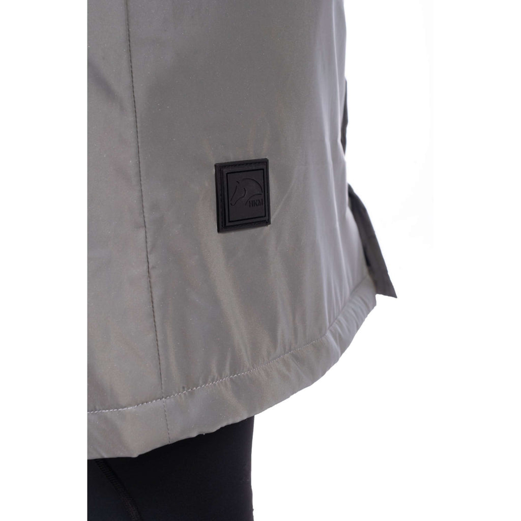 HKM Lange Regenjacke Washington Grau/Silber