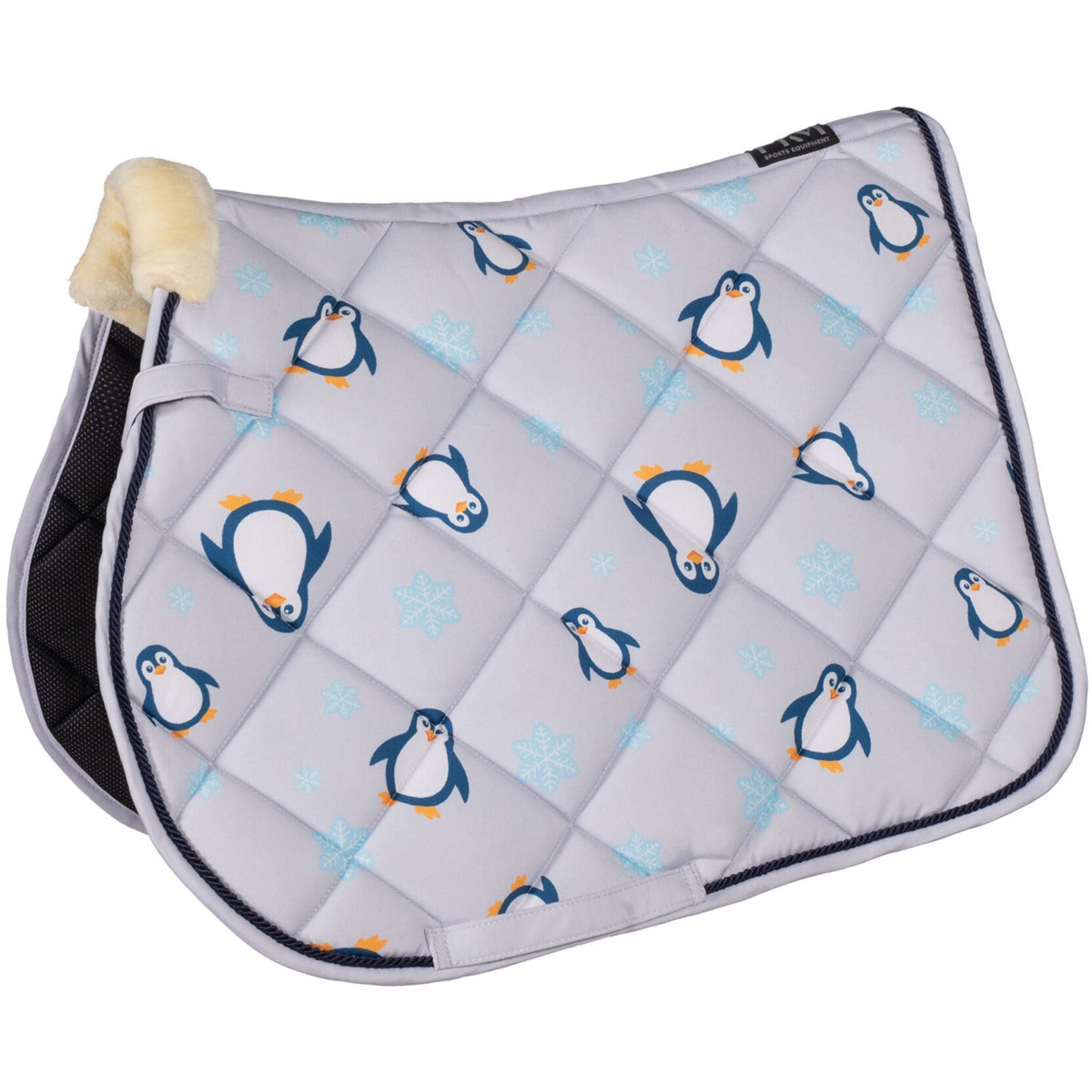 HKM Schabracke Pinguïn Vielseitigkeit Grau/Blau