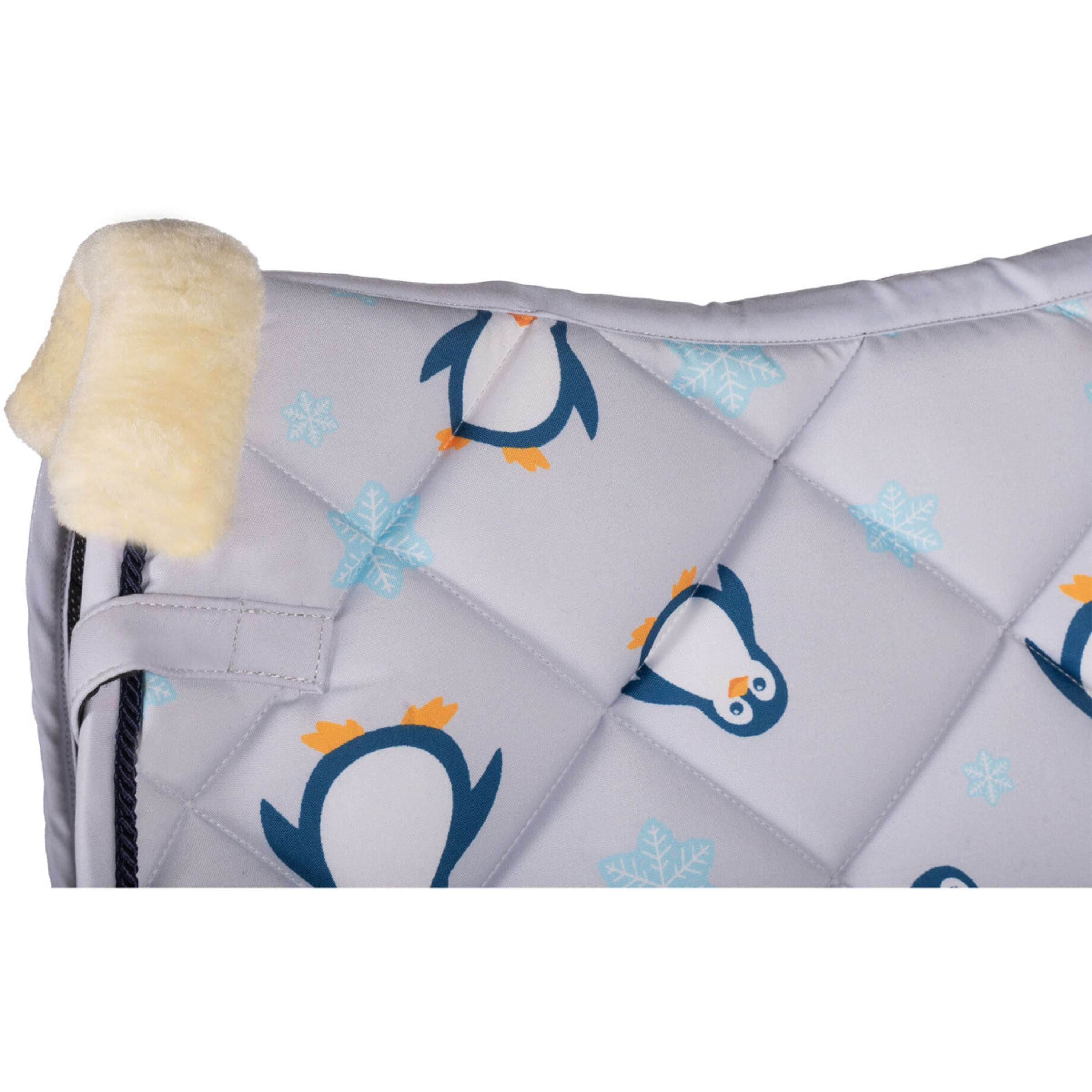 HKM Schabracke Pinguïn Vielseitigkeit Grau/Blau