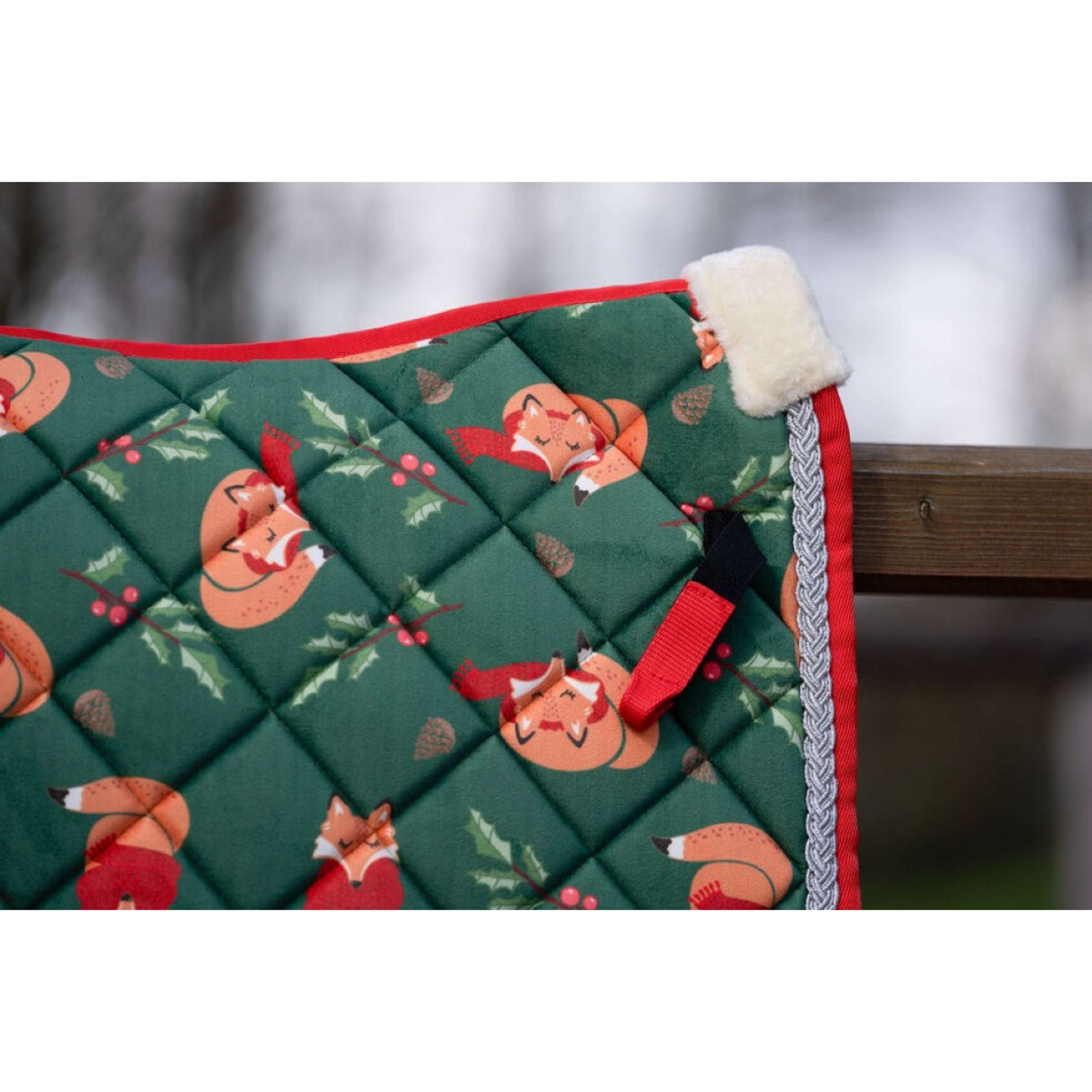 HKM Schabracke X-Mas Vielseitigkeit Dunkelgrün
