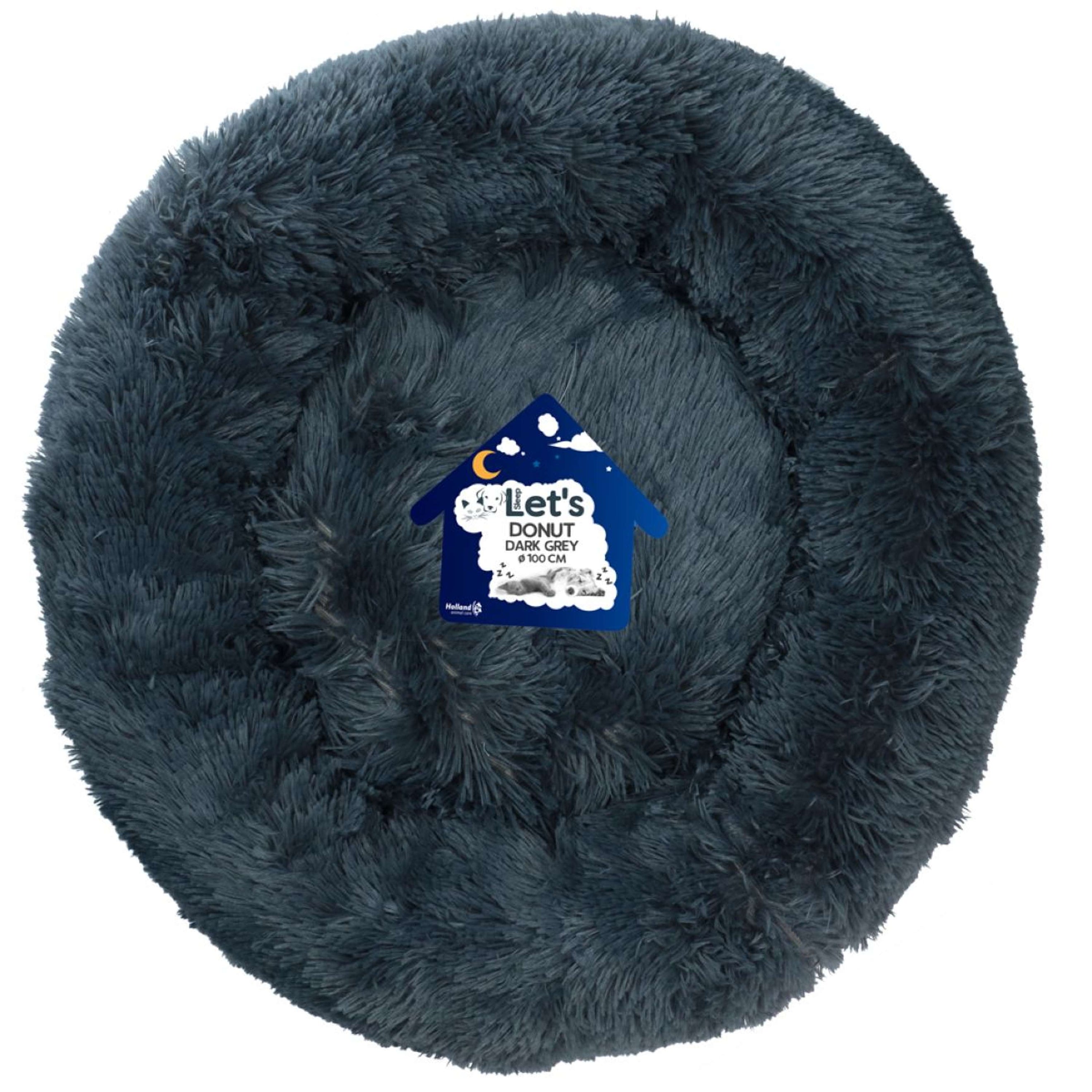 Let's Sleep Donut Dunkelgrau