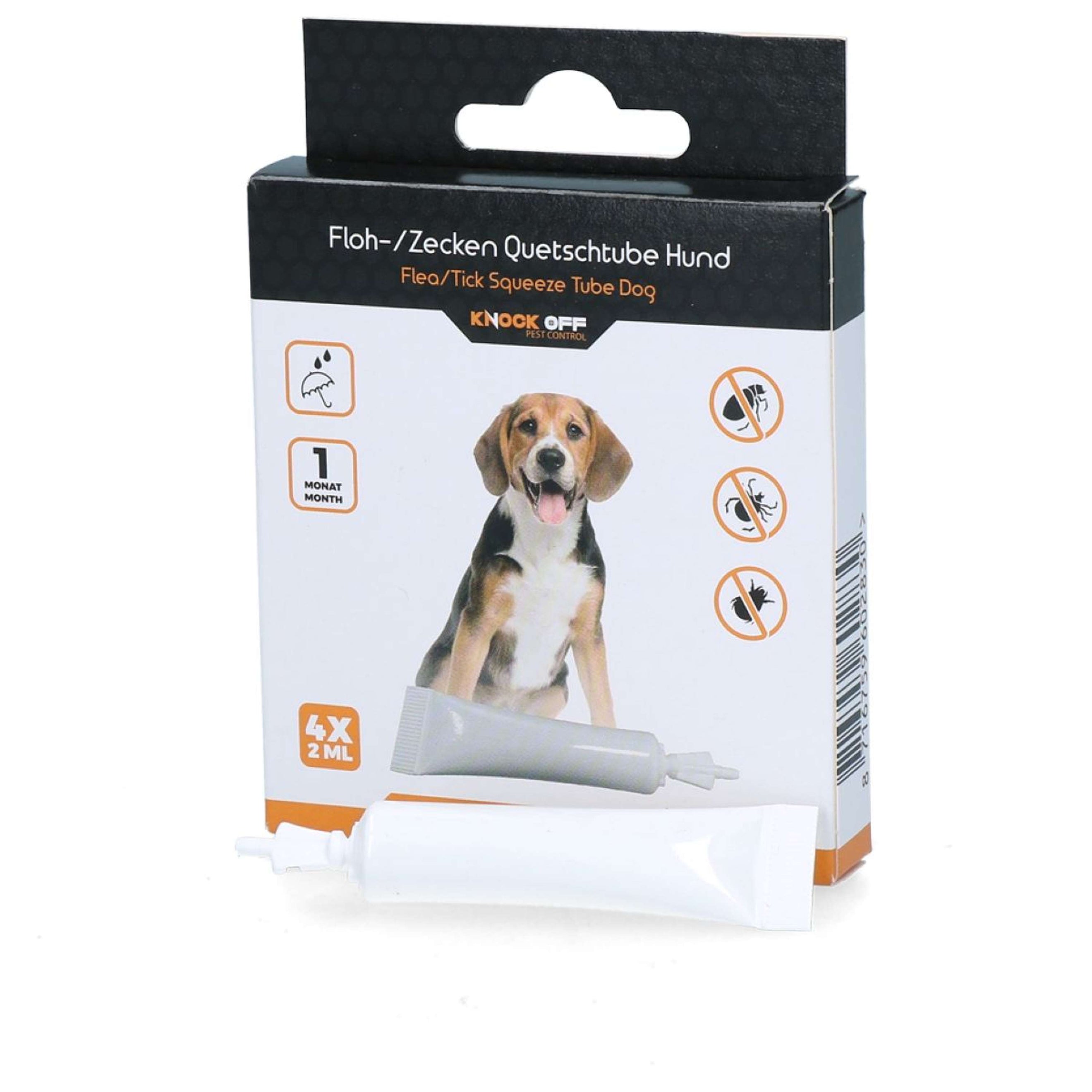 Knock Off Floh- und Zeckenpipette 5-10kg Hund
