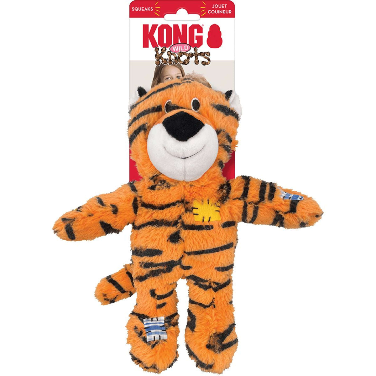 KONG Hundespielzeug Wild Knots Tiger
