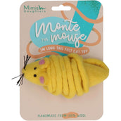 Mimis Daughters Katzenspielzeug Monte the Mouse Gelb