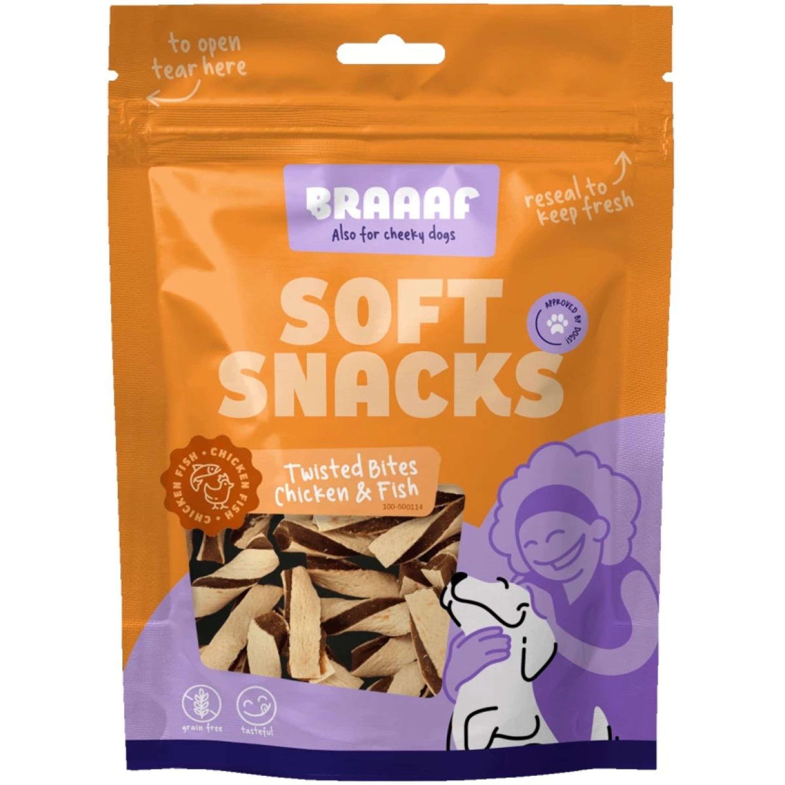 Braaaf Chicken & Fish Twisted Bites