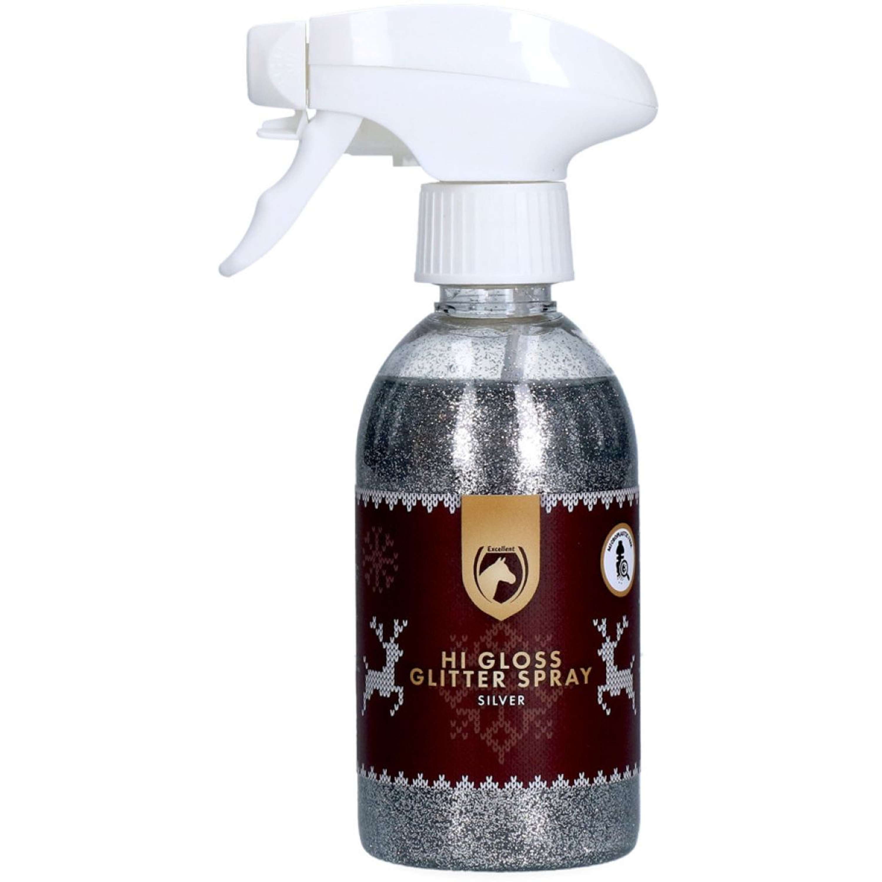 Excellent Glitzerspray Hi Gloss Christmas Silber