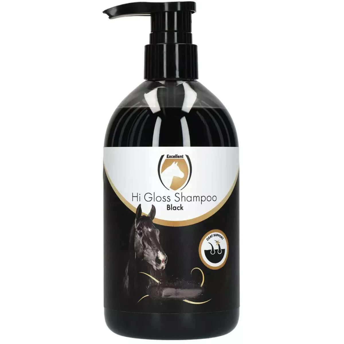 Excellent Horse Hi Gloss Shampoo Schwarz