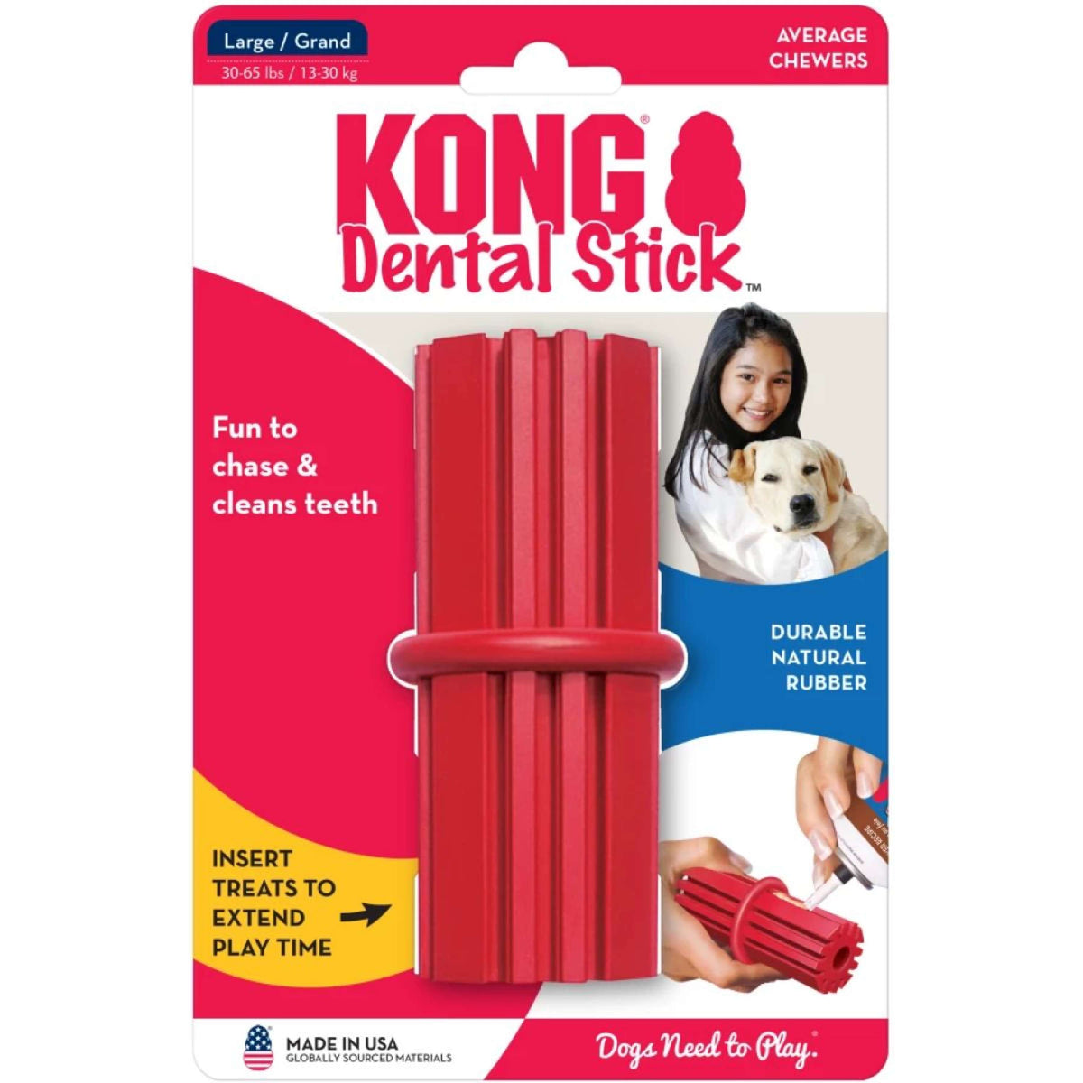 KONG Kauspielzeug Dental Stick