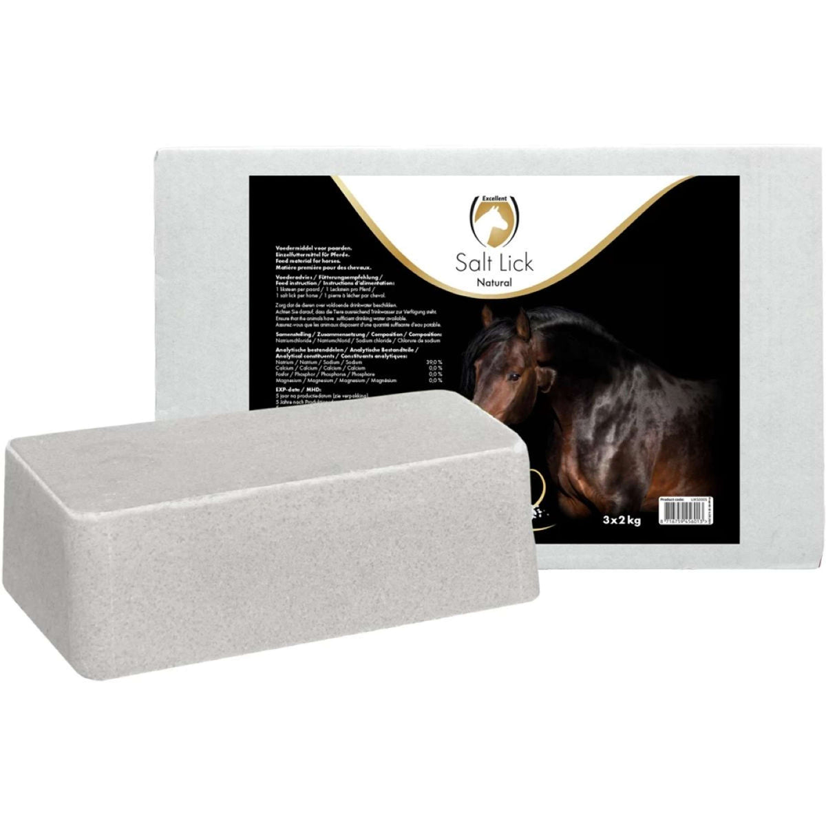 Excellent Horse Leckstein Natur