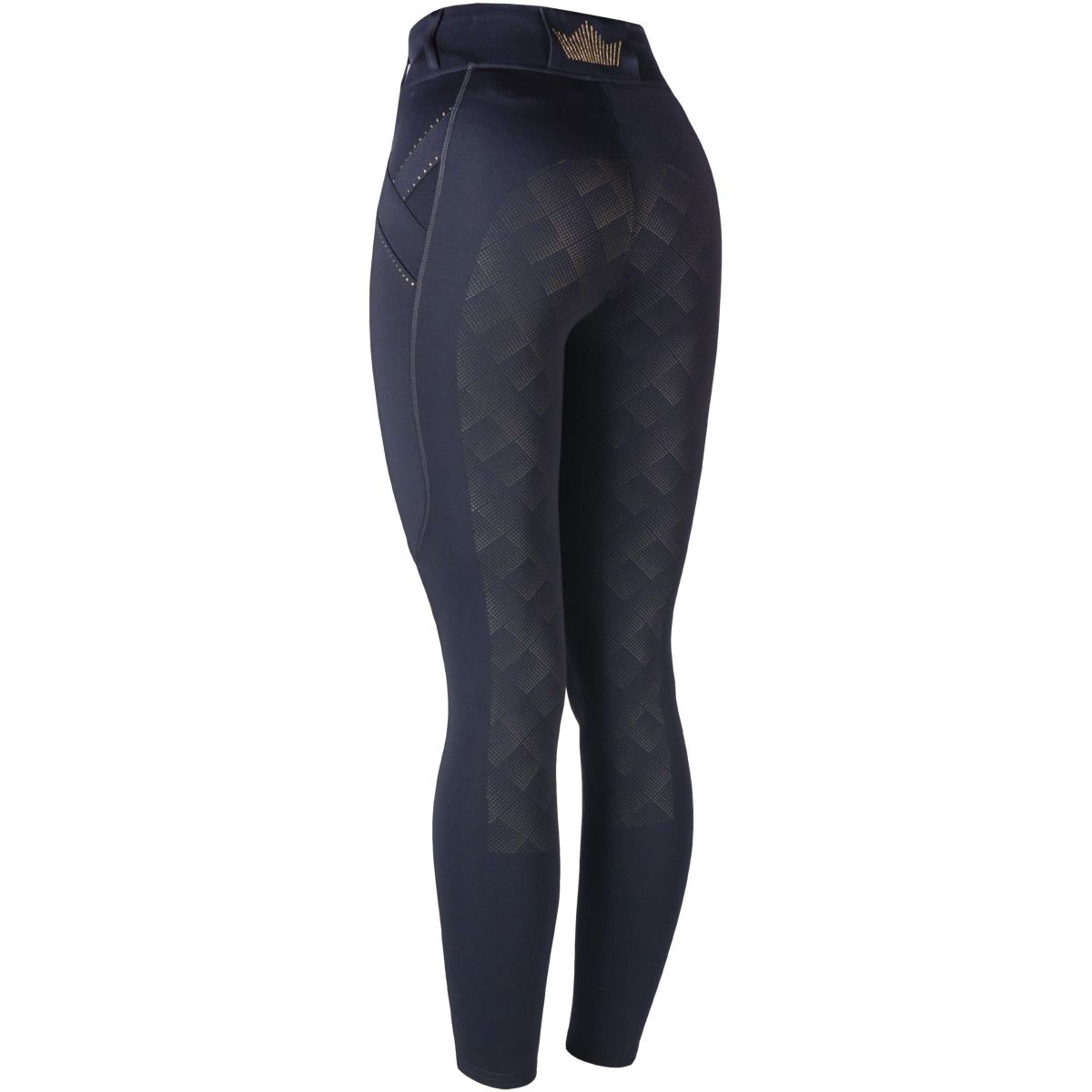 Horka Reitleggings Momentum Blau/Rose