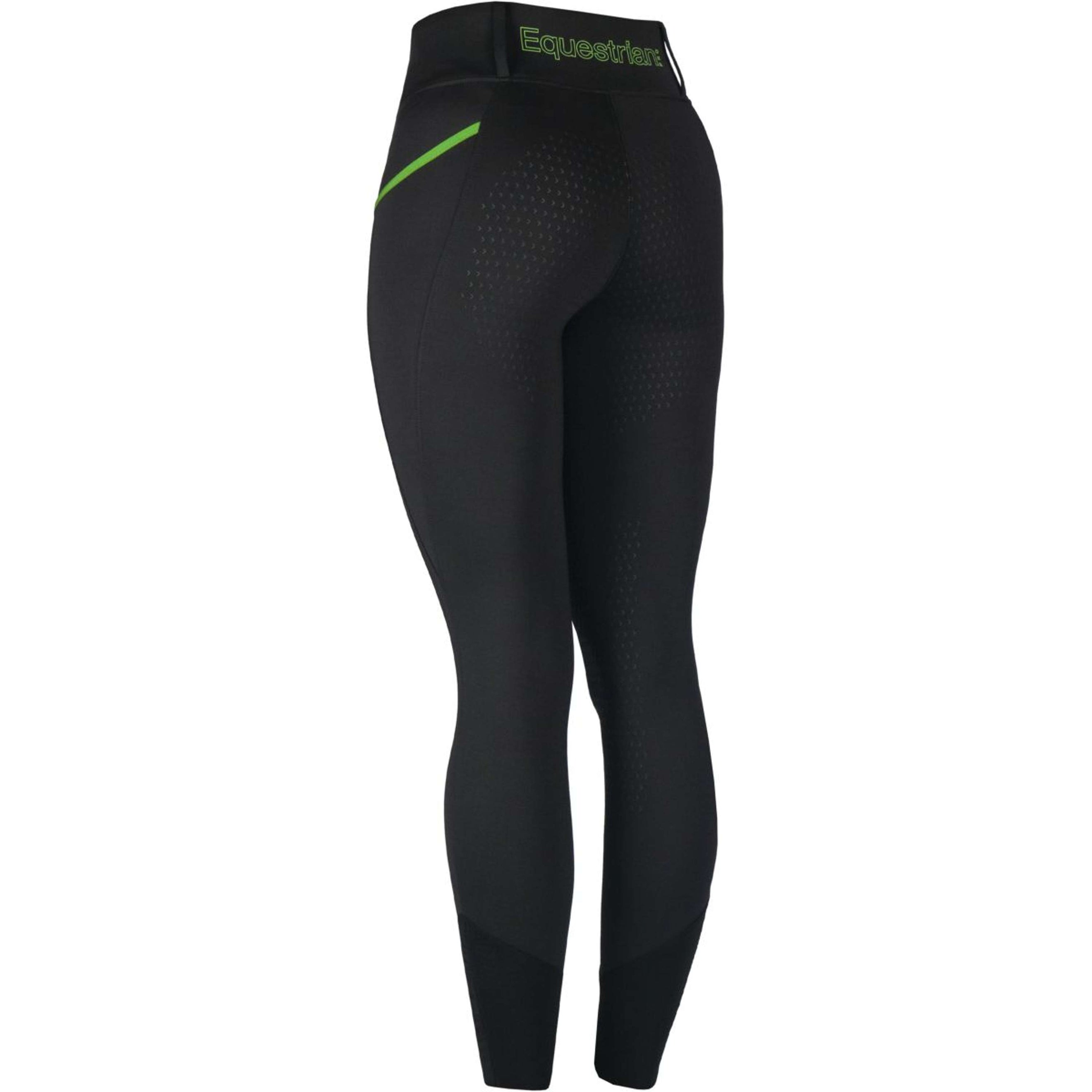 Horka Reitleggings Neon Neongrün