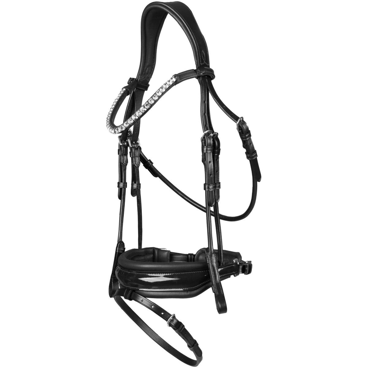HORKA Zaum Filius Schwarz/Silber