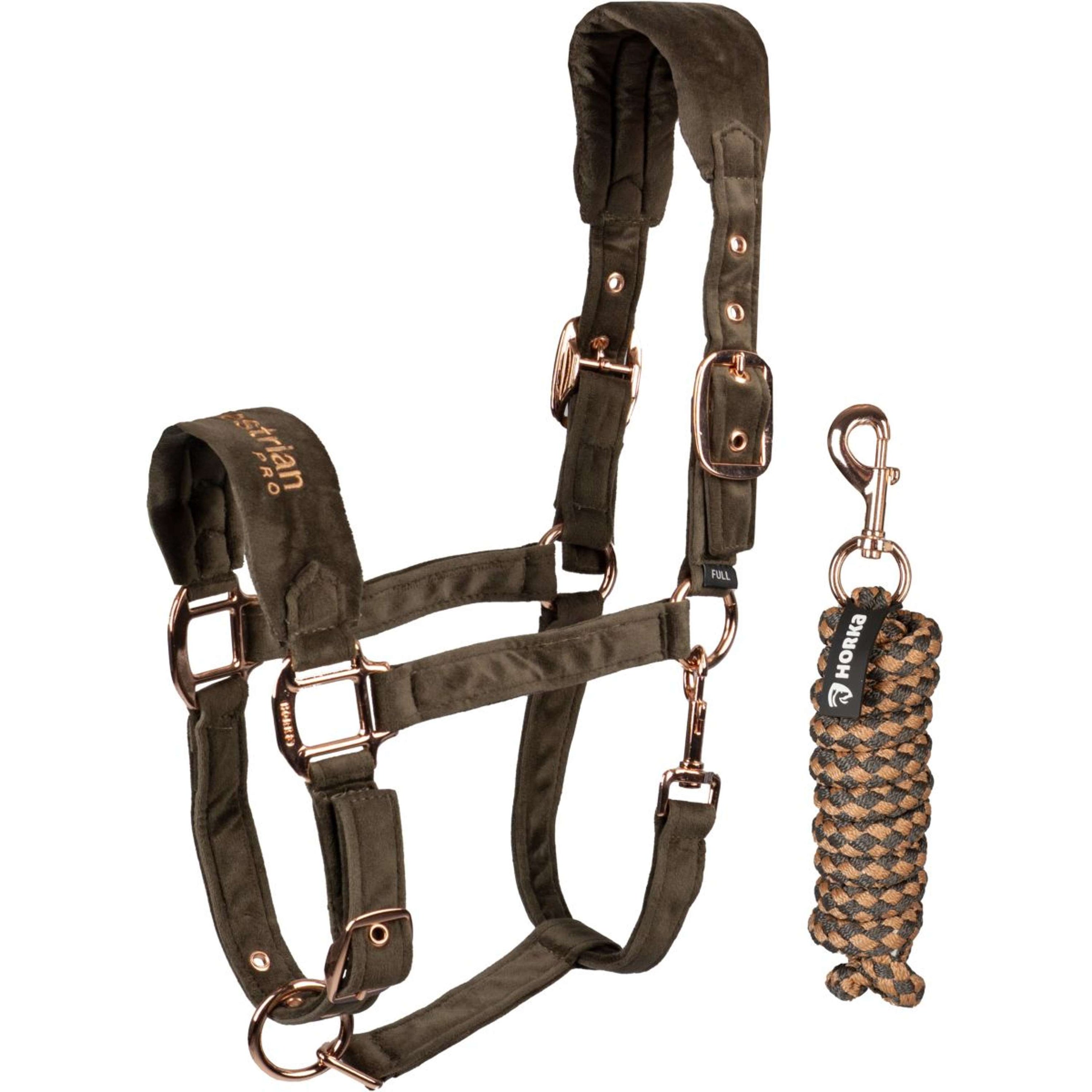 HORKA Halfterset Velvet Espresso