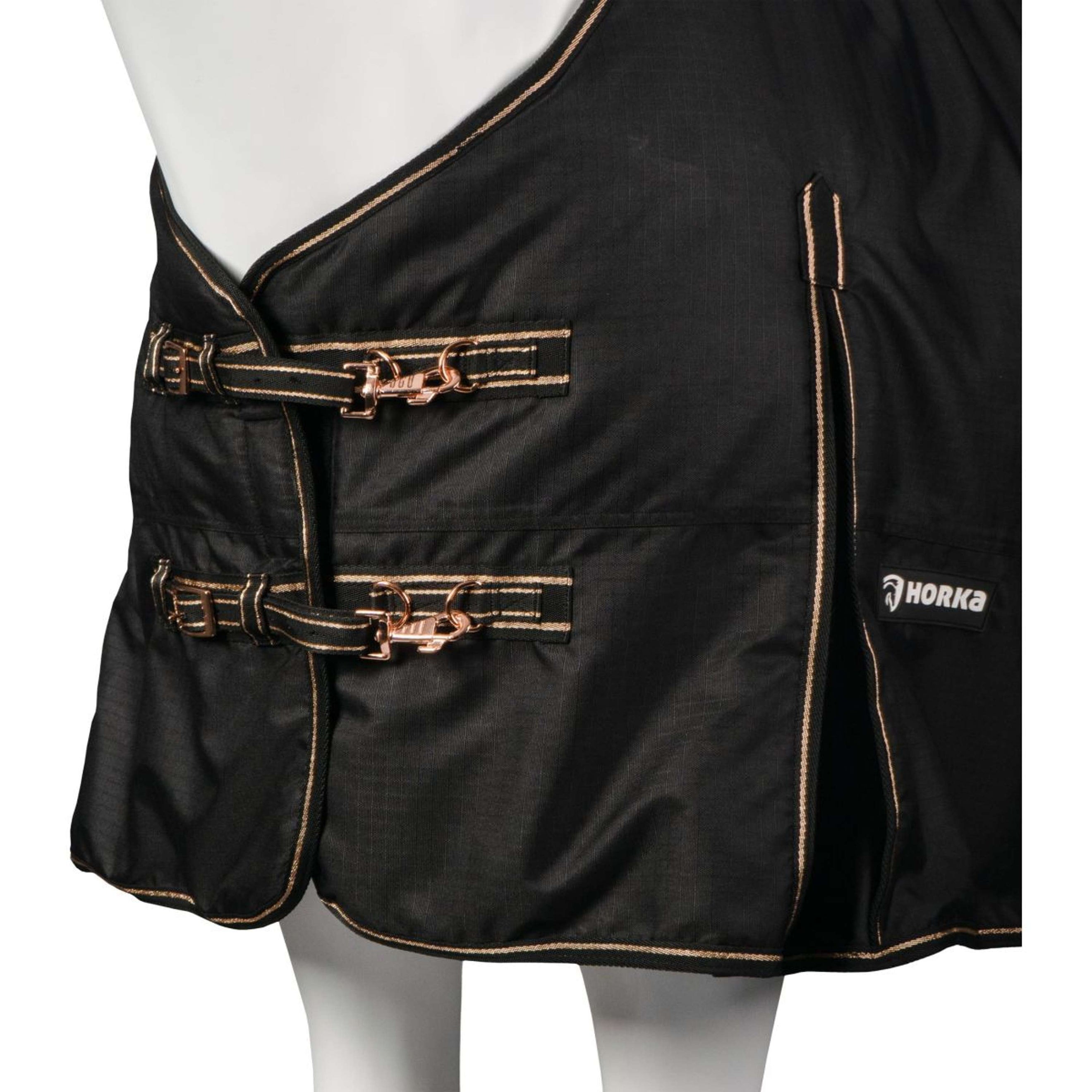 HORKA Outdoordecke Dime 600D 200g Schwarz/Rosa HORKA Outdoordecke Dime 600D 200g Schwarz/Rosa