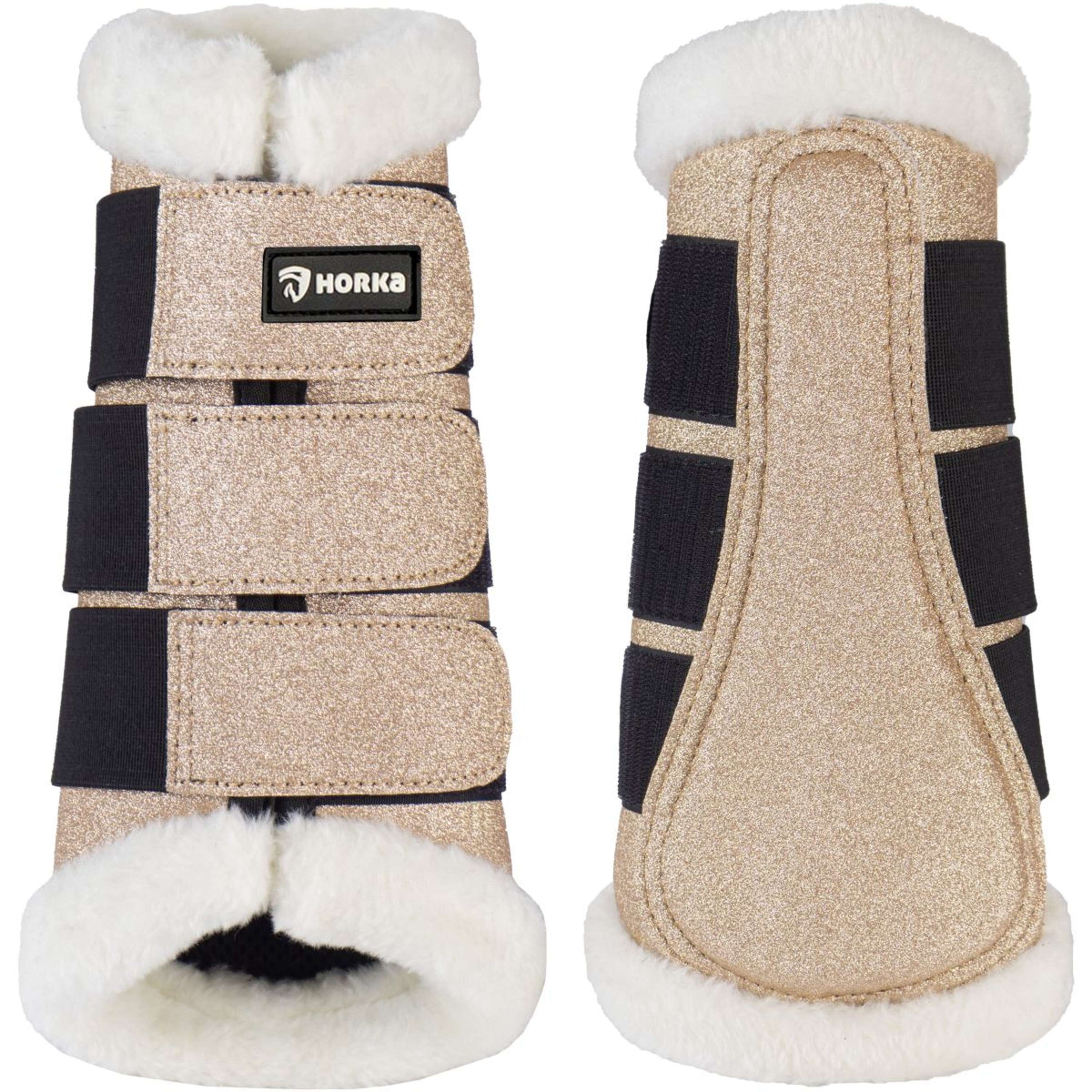 HORKA Gamaschen Glitter Roségold HORKA Gamaschen Glitter Roségold