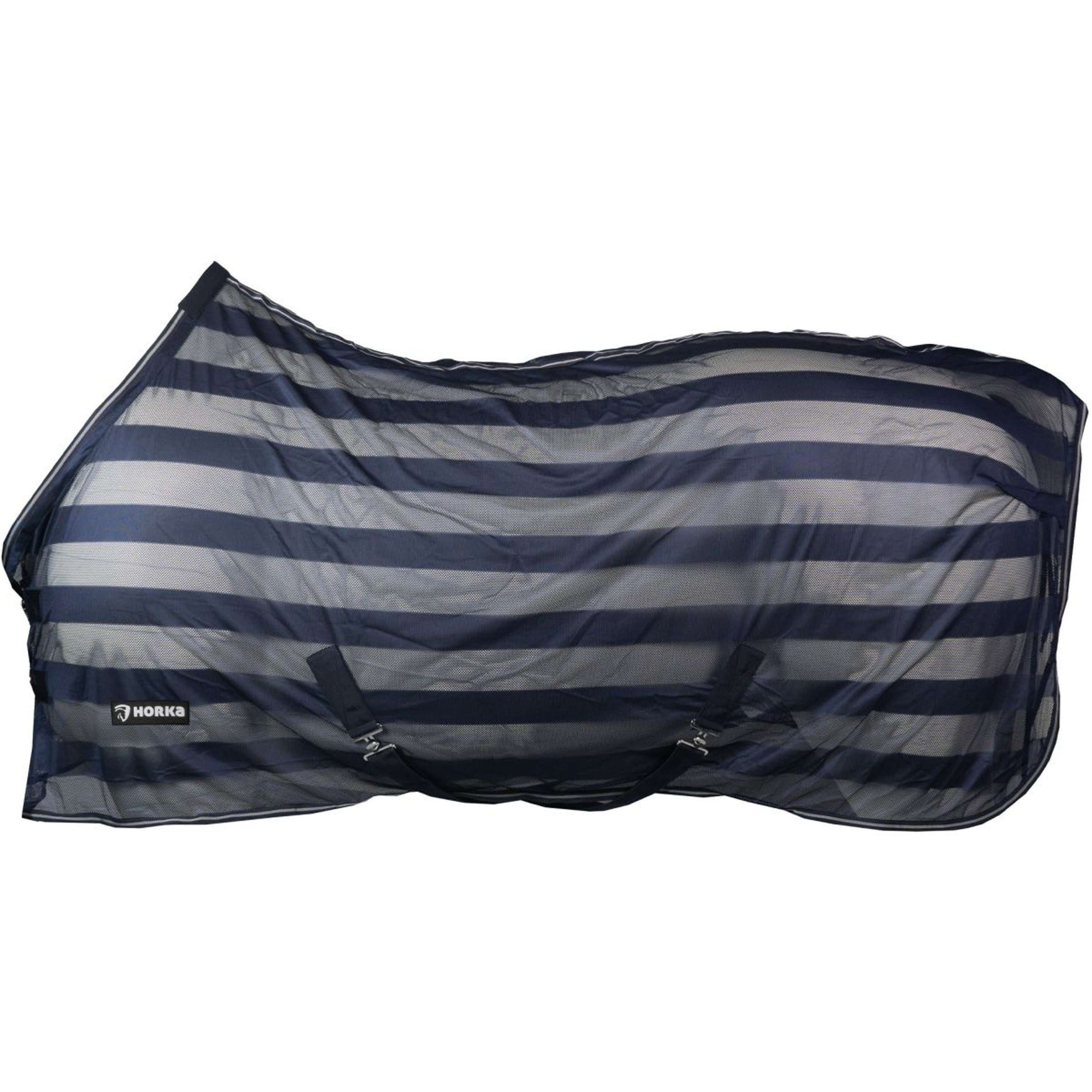 HORKA Fliegendecke mit Streifen Blau HORKA Fliegendecke mit Streifen Blau