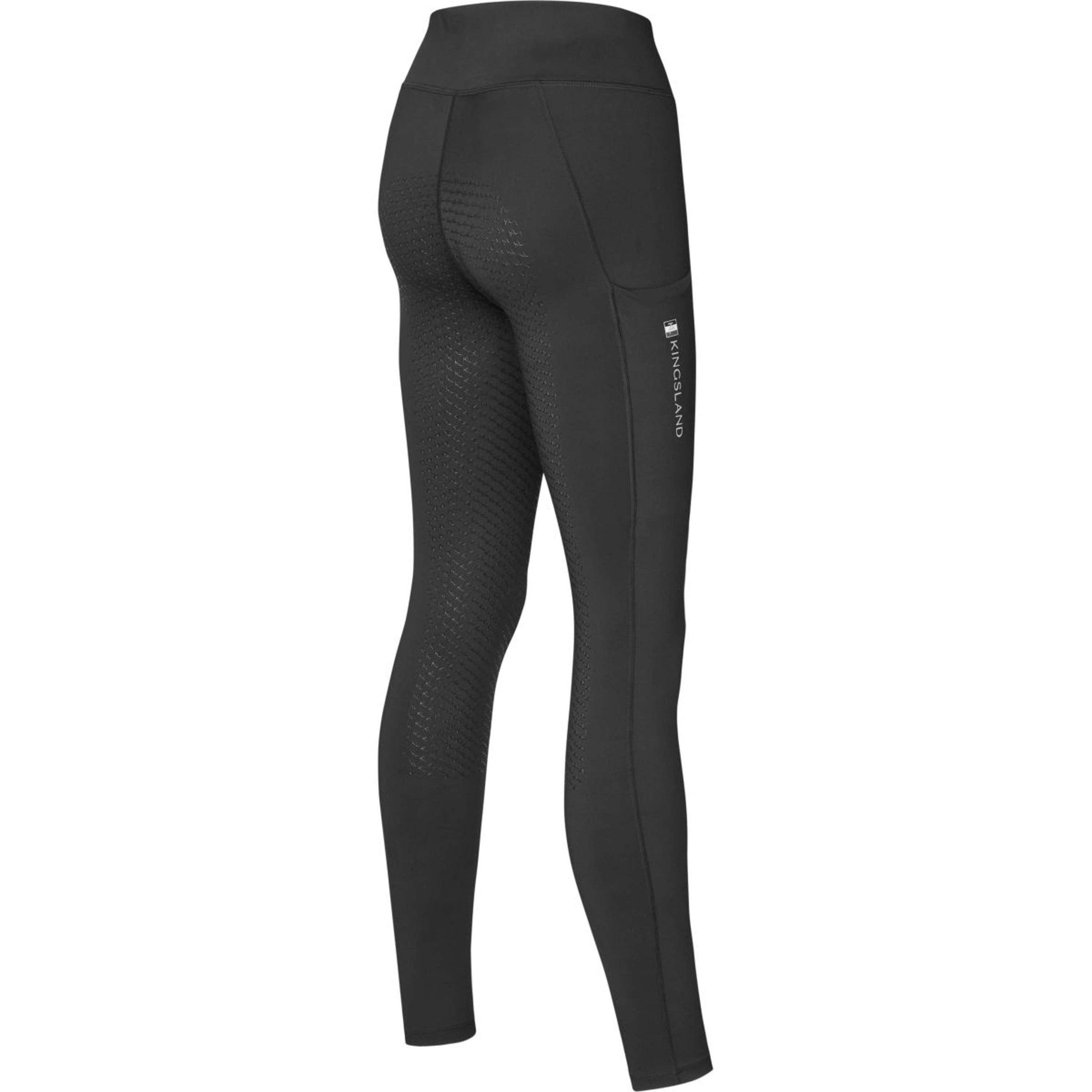 Kingsland Reitleggings Classic Full Grip Schwarz Kingsland Reitleggings Classic Full Grip Schwarz