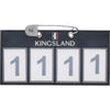 Kingsland Startnummer Classic 4 Zahlen Navy
