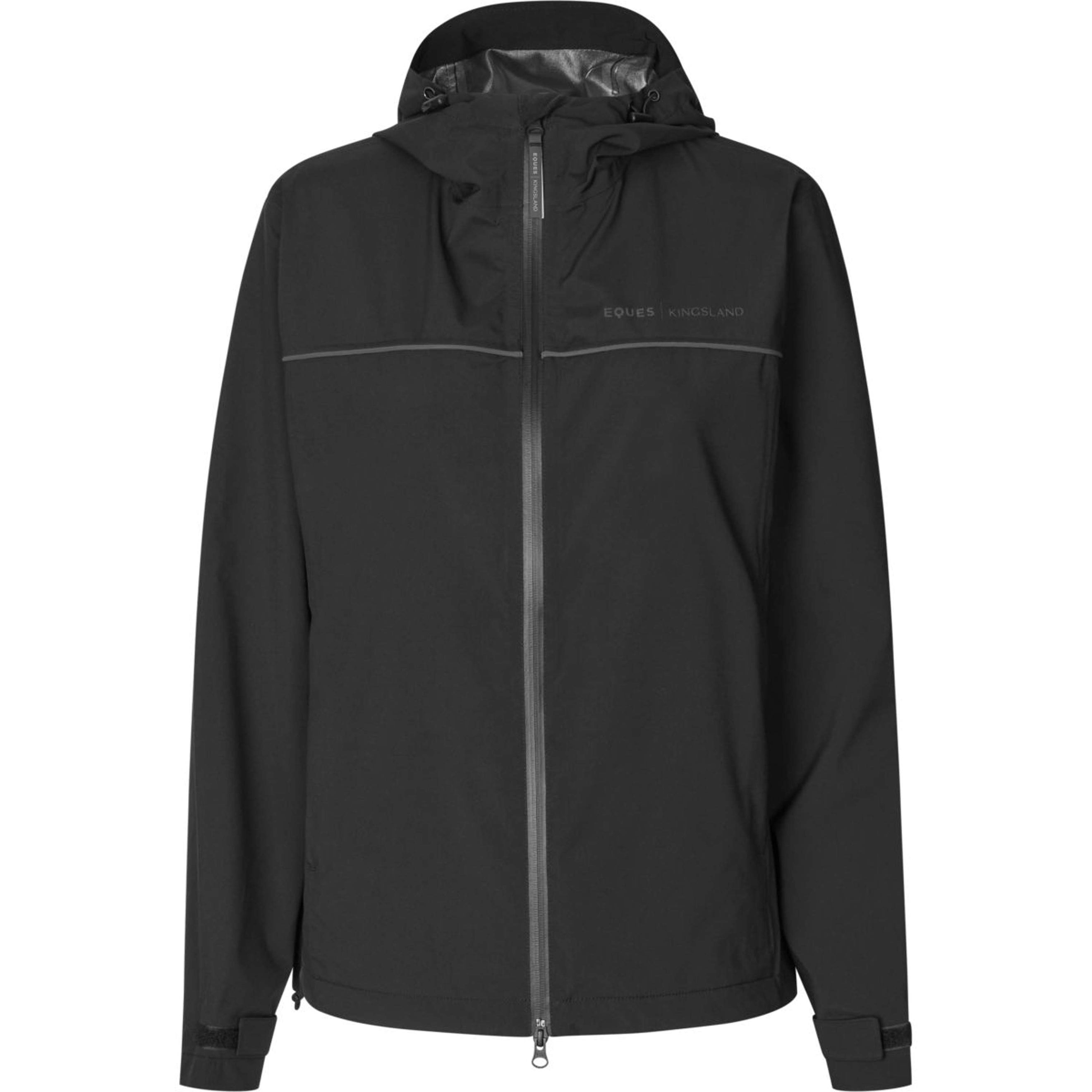 Kingsland X Eques Regenjacke Storm Schwarz