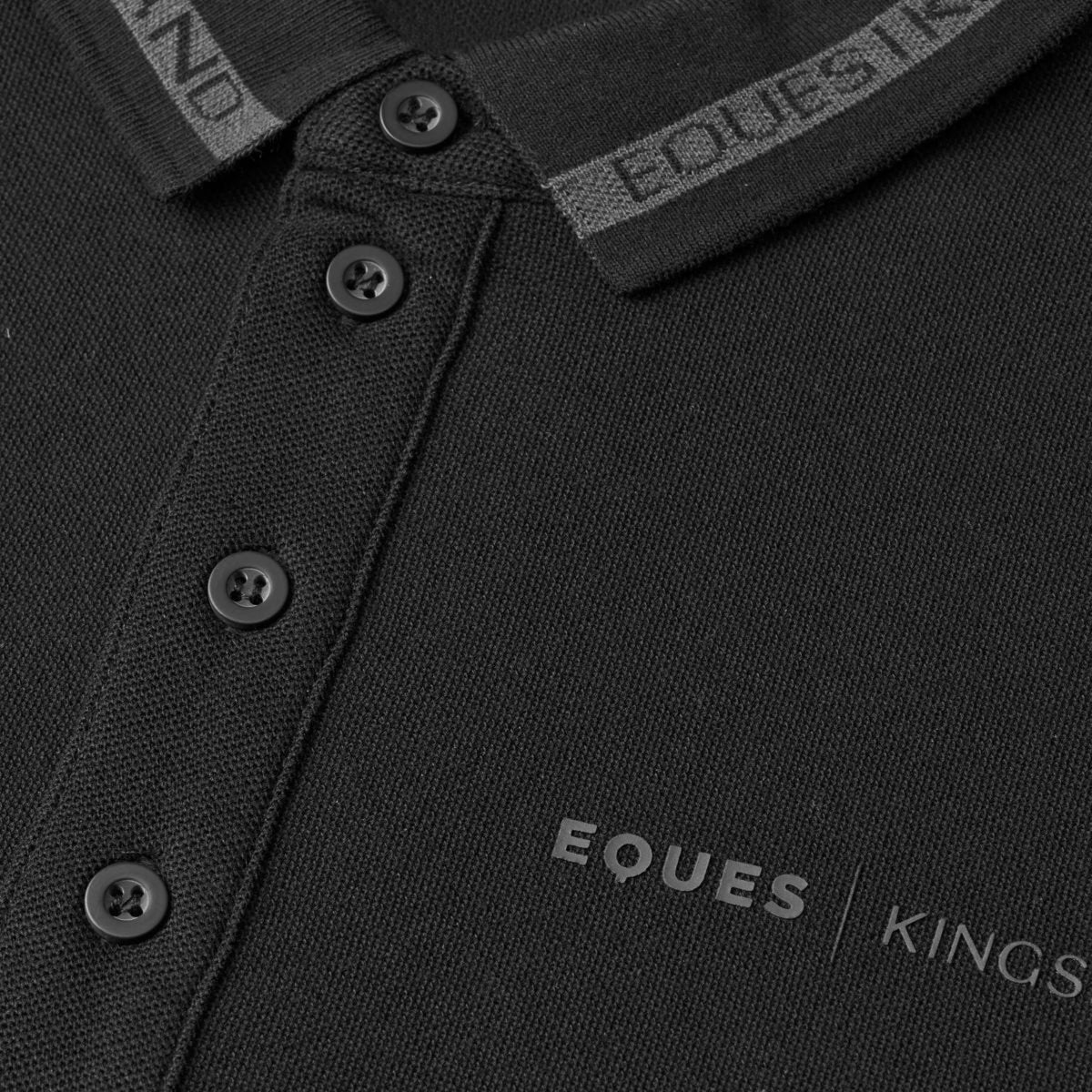 Kingsland X Eques Polo Ari Herren Schwarz