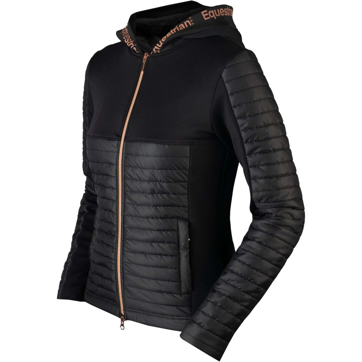 Horka Jacke Equestrian Pro Schwarz/Rosa