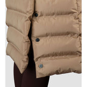 HORKA Lange Jacke Puffer Eloise Mokka