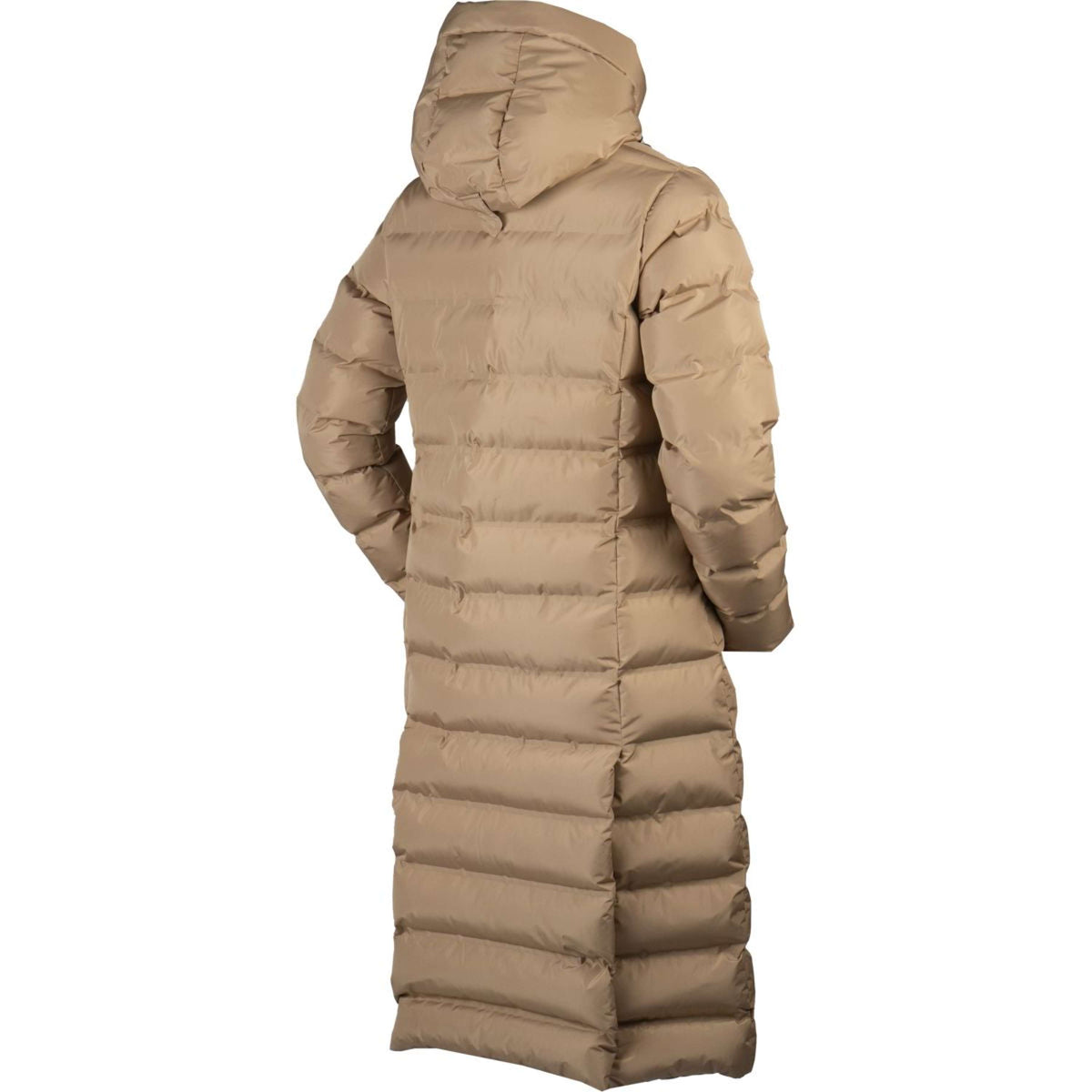 HORKA Lange Jacke Puffer Eloise Mokka
