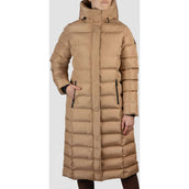 HORKA Lange Jacke Puffer Eloise Mokka