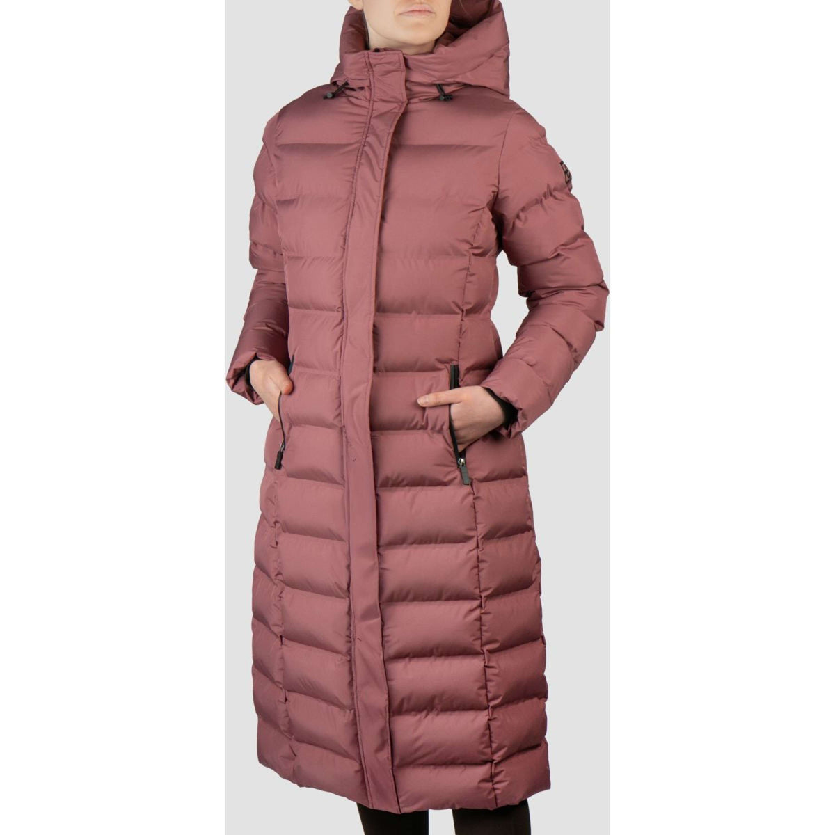 HORKA Lange Jacke Puffer Eloise Deep Ruby
