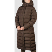HORKA Lange Jacke Puffer Eloise Dunkel Schokolade