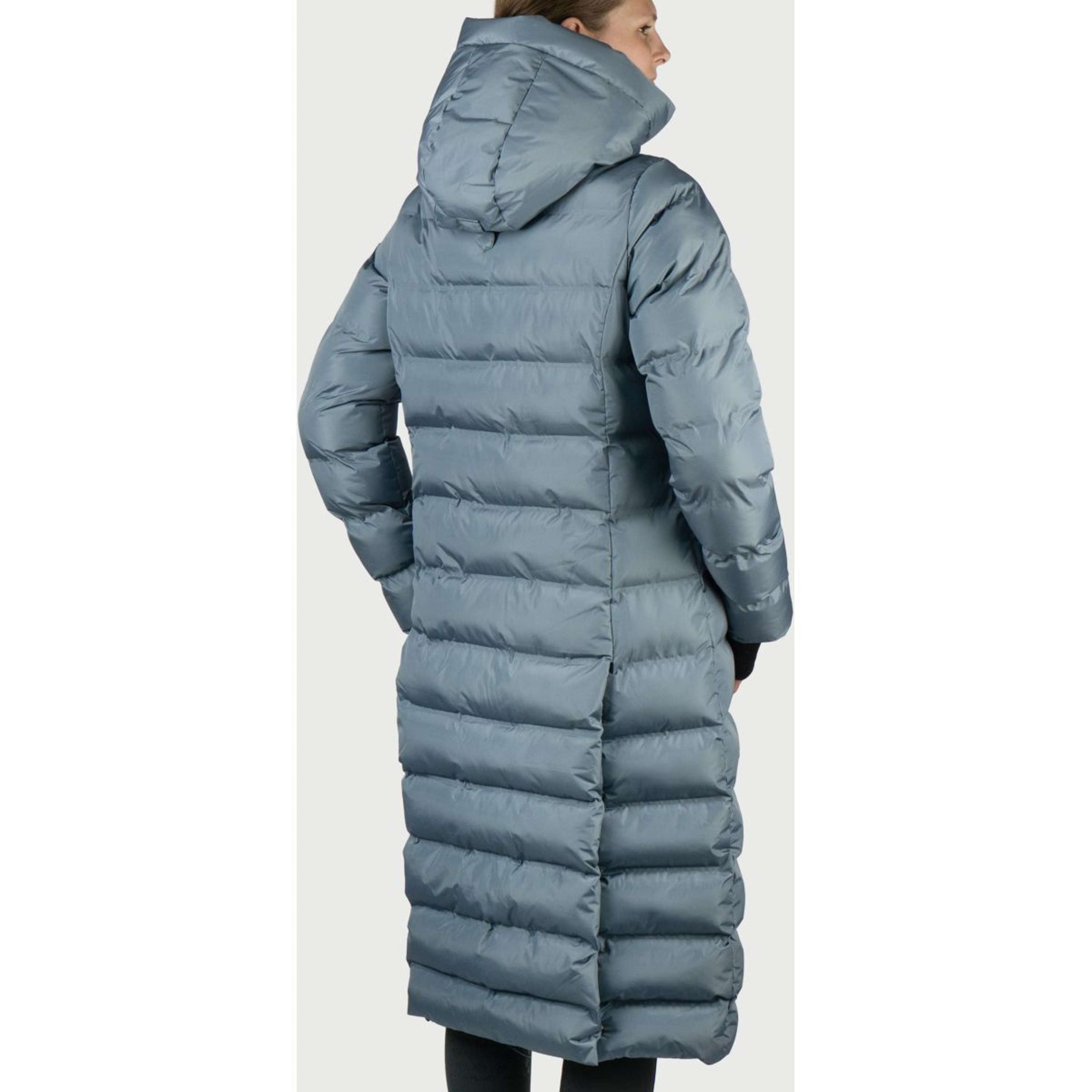 EQPRO Langer Steppmantel Eloise Blue Mist