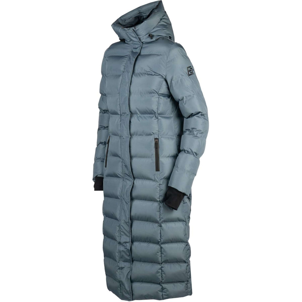 EQPRO Langer Steppmantel Eloise Blue Mist