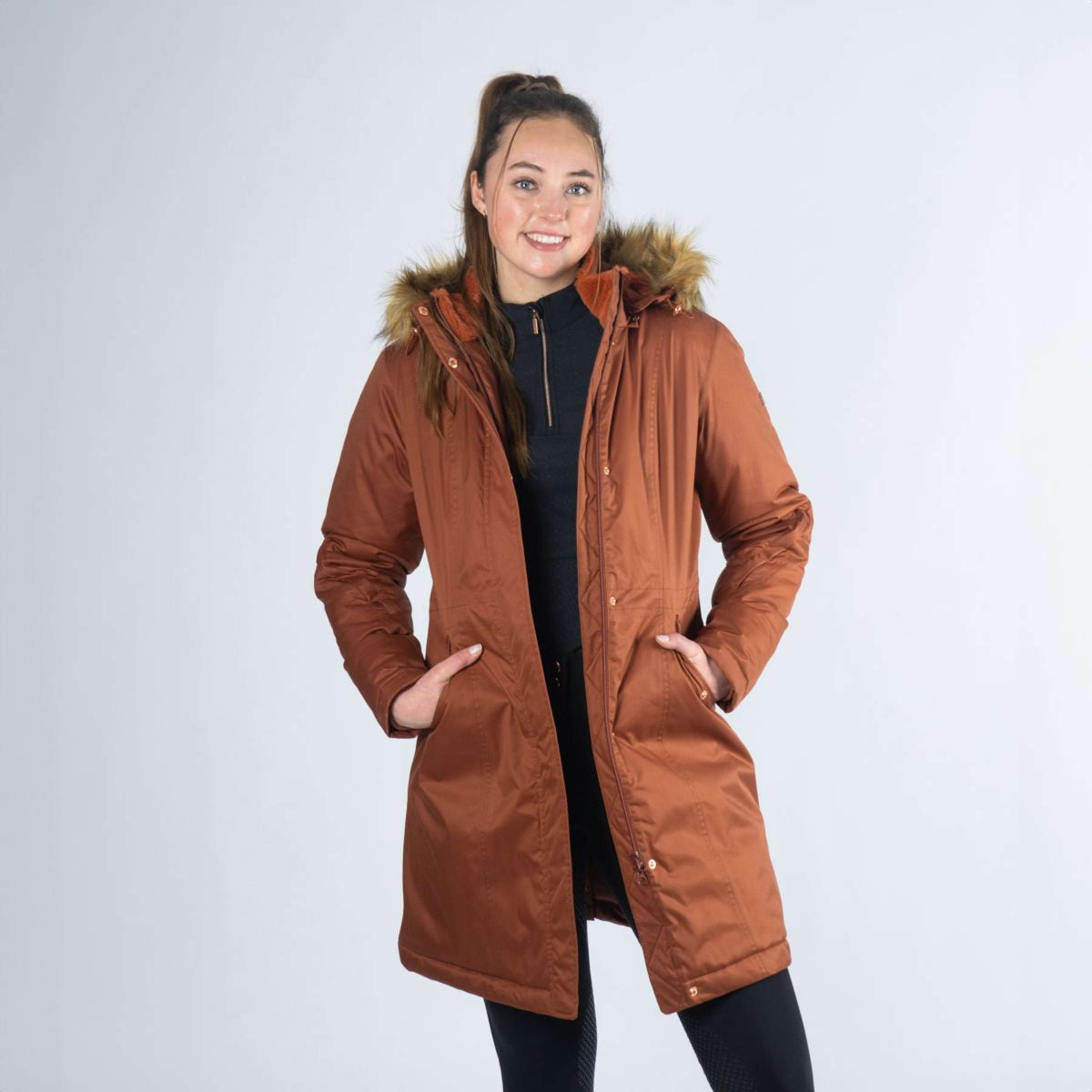 Horka Lange Jacke Typhoon Ginger