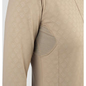 HORKA Shirt Emily Lange Ärmel Mokka