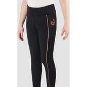 Horka Reitleggings Yuki Schwarz/Rosa