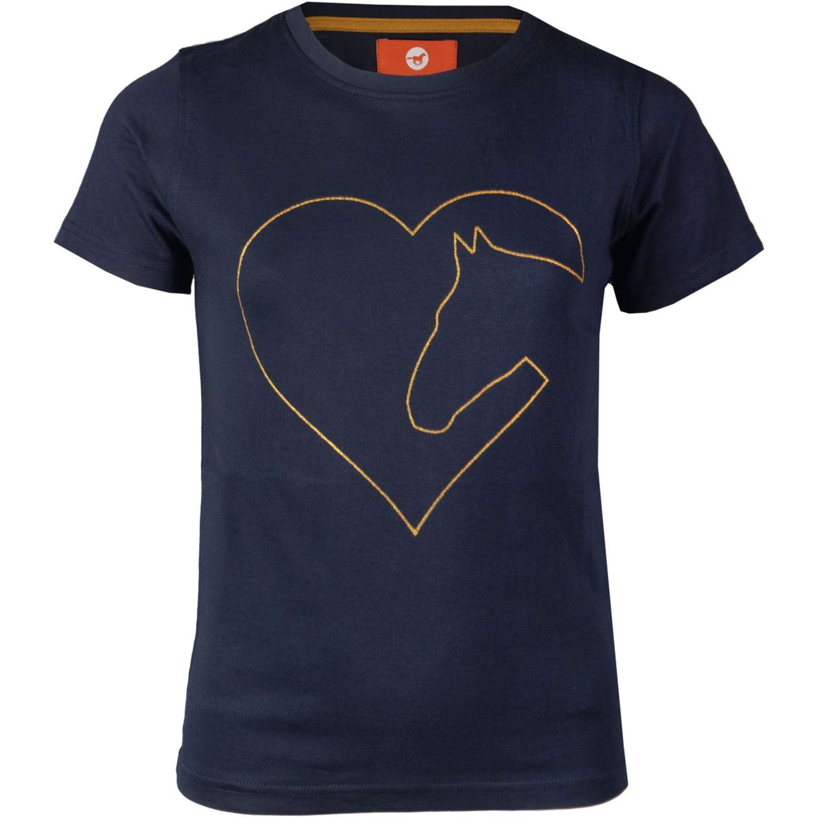 Red Horse T-Shirt Toppie Kinder Blau/Rose