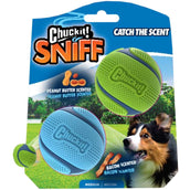 Chuckit Ball Sniff 2-pack Erdnussbutter