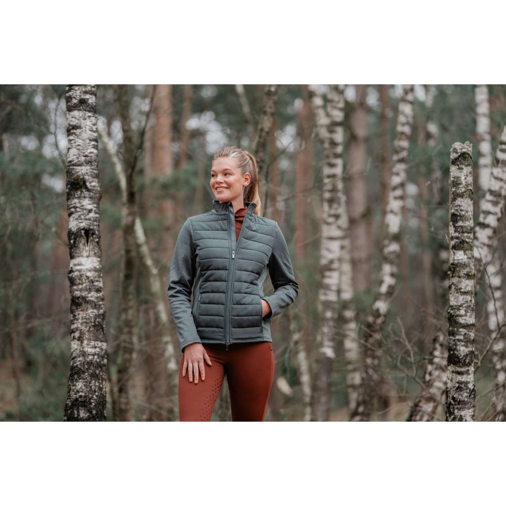 EQPRO Jacke Geneviève Blue Mist